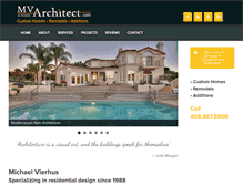 Tablet Screenshot of mvarchitect.com